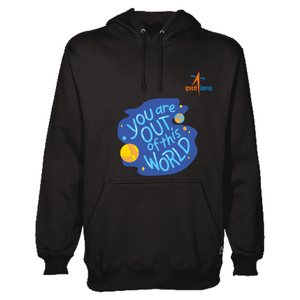 "You are out of this world" Quote print Hoody